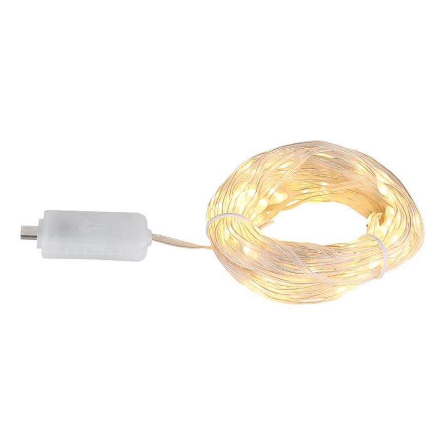 Globo - LED Pásek 100xLED/0,06W/5V 10 m 8 funkcí