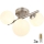 Globo - LED Přisazený lustr RIHA 3xG9/3,5W/230V matný chrom