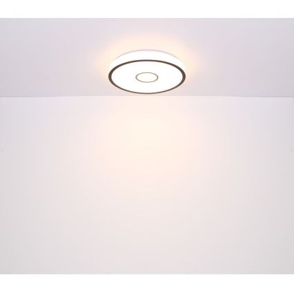 Globo- LED RGB Koupelnové stmívatelné svítidlo LED/30W/230V IP44 Wi-Fi Tuya + dálkové ovládání