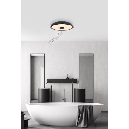 Globo - LED RGBW Stmívatelné koupelnové svítidlo s reproduktorem LED/18W/230V 3000-6500K IP44 + dálkové ovládání