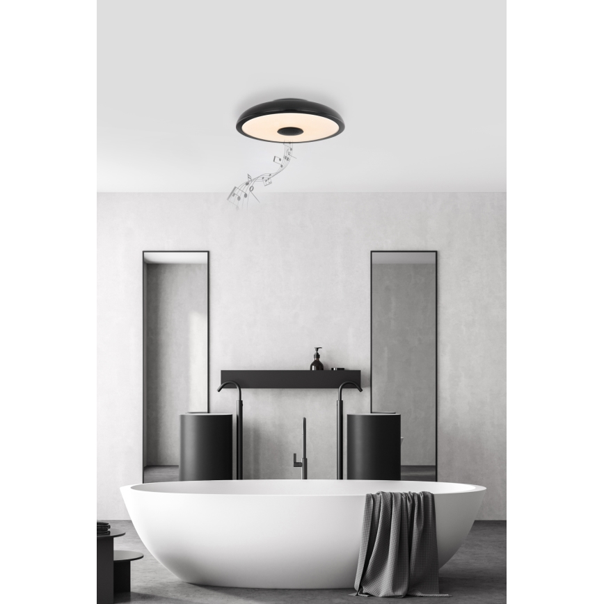 Globo - LED RGBW Stmívatelné koupelnové svítidlo s reproduktorem LED/18W/230V 3000-6500K IP44 + dálkové ovládání