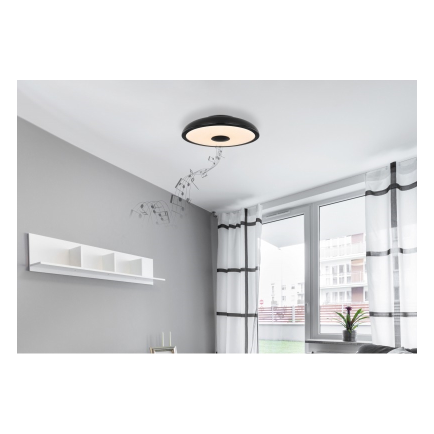 Globo - LED RGBW Stmívatelné koupelnové svítidlo s reproduktorem LED/18W/230V 3000-6500K IP44 + dálkové ovládání