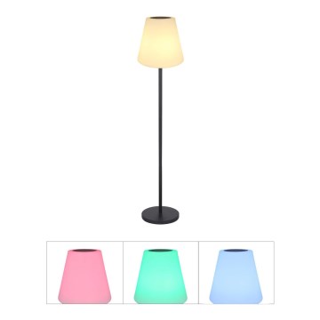 Globo - LED RGB Solární dotyková stojací lampa LED/0,1W/3V IP44 + dálkové ovládání