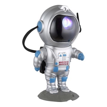 Globo - LED RGB Stolní lampa LED/4,5W/5V kosmonaut stříbrná