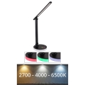 Globo - LED RGBW Stmívatelná dotyková stolní lampa LED/5W/230V + LED/2W 2700K/4000K/6500K černá