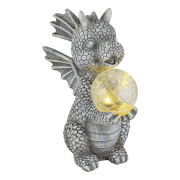Globo - LED Solární dekorace LED/0,02W/3V IP44 drak