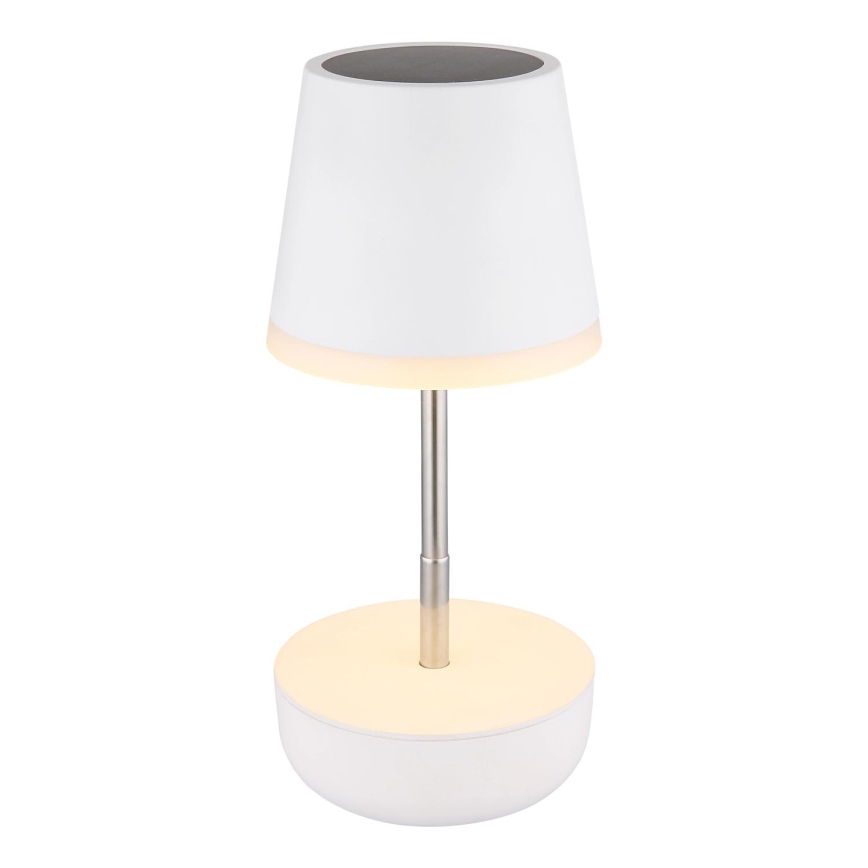 Globo - LED Solární lampa 10xLED/0,06W/3V IP44 bílá