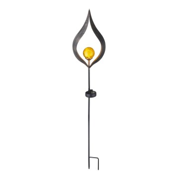 Globo - LED Solární svítidlo LED/0,02W/3V 600mAh IP44 bronz