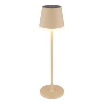 Globo - LED Solární svítidlo LED/0,6W/3V 3000K IP44 béžová