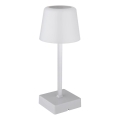 Globo - LED Stmívatelná dotyková stolní lampa LED/2W/5V 3000/4500/6500K 800 mAh stříbrná