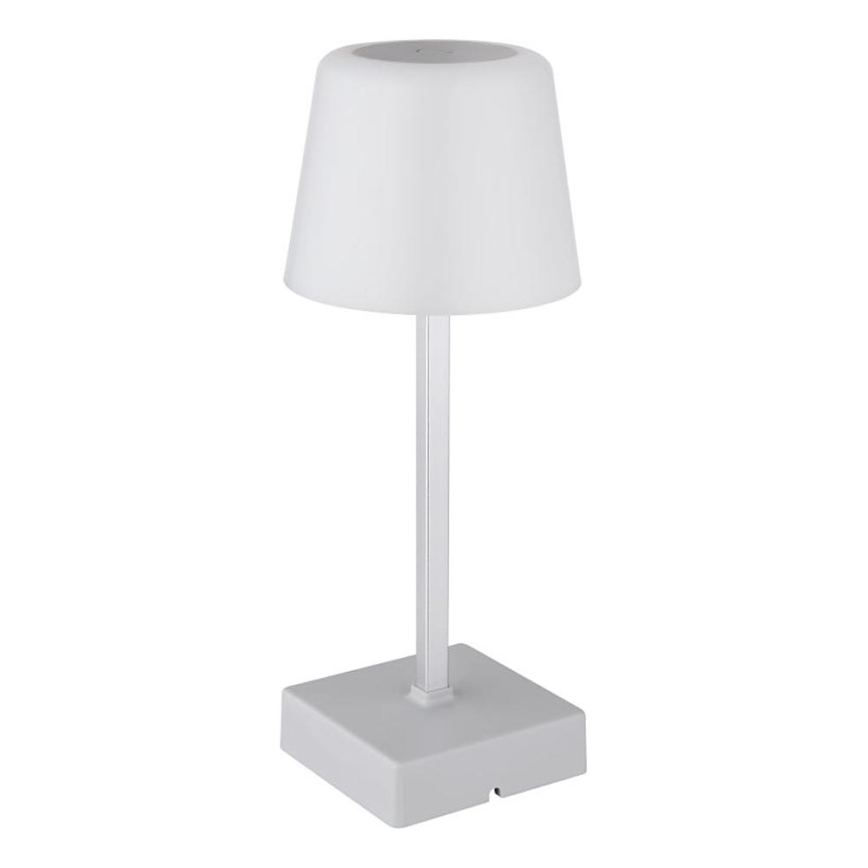 Globo - LED Stmívatelná dotyková stolní lampa LED/2W/5V 3000/4500/6500K 800 mAh stříbrná