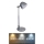 Globo - LED Stmívatelná dotyková stolní lampa LED/7,5W/230V 3000K/4000K/6500K šedá