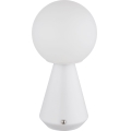 Globo - LED Stmívatelná dotyková venkovní stolní lampa LED/1,5W/5V 3000/4500/6500K 1800 mAh IP41 bílá