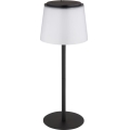 Globo - LED Stmívatelná dotyková venkovní stolní lampa LED/1,8W/5V IP44 1800 mAh černá/bílá