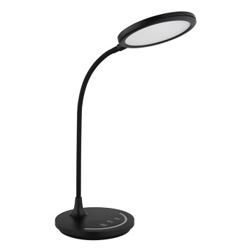 Globo - LED Stmívatelná flexibilní dotyková stolní lampa LED/12W/230V 3000/4000/6500K CRI 90 černá