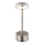 Globo - LED Stmívatelná nabíjecí dotyková stolní lampa LED/2,5W/3,7V 2700/4000/6500K 1800mAh matný chrom