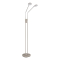 Globo - LED Stmívatelná stojací lampa 2xLED/6,5W/230V 2700/3350/4000K béžová