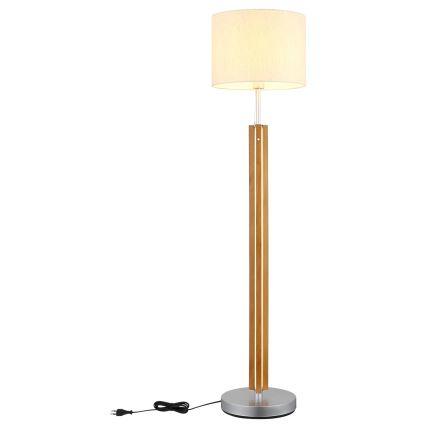 Globo - LED Stmívatelná stojací lampa LED/21W/230V + 1xE27/25W