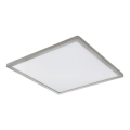 Globo - LED Stmívatelné koupelnové stropní svítidlo LED/24W/230V 42x42 cm IP44 matný chrom