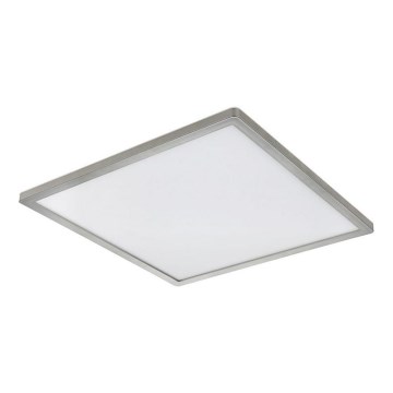 Globo - LED Stmívatelné koupelnové stropní svítidlo LED/24W/230V 42x42 cm IP44 matný chrom