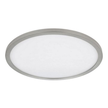 Globo - LED Stmívatelné koupelnové stropní svítidlo LED/24W/230V pr. 42 cm IP44 matný chrom