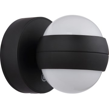 Globo - LED Stmívatelné nabíjecí dotykové nástěnné svítidlo LED/1,4W/5V 1800 mAh černá