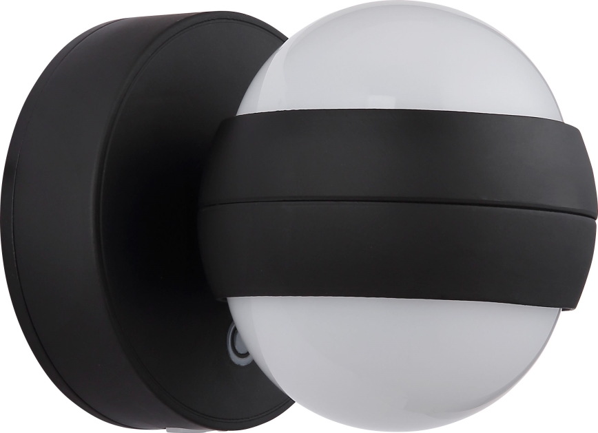 Globo - LED Stmívatelné nabíjecí dotykové nástěnné svítidlo LED/1,4W/5V 1800 mAh černá