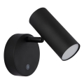 Globo - LED Stmívatelné nabíjecí nástěnné bodové svítidlo LED/0,4W/3,7V 1800 mAh černá