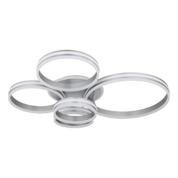 Globo - LED Stmívatelné stropní svítidlo LED/120W/230V 2700-6000K 90x114 cm + dálkové ovládání
