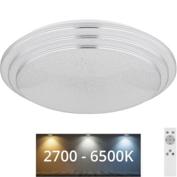 Globo - LED Stmívatelné stropní svítidlo LED/18W/230V pr. 40 cm 2700-6500K + dálkové ovládání