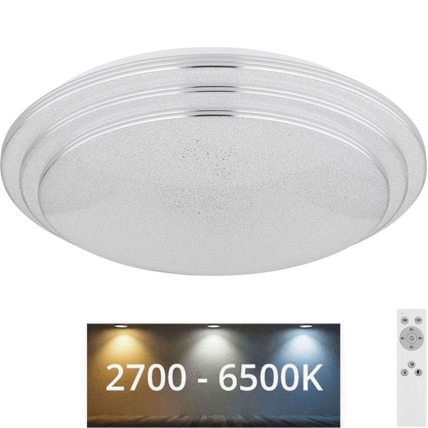 Globo - LED Stmívatelné stropní svítidlo LED/18W/230V pr. 40 cm 2700-6500K + dálkové ovládání