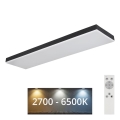 Globo - LED Stmívatelné stropní svítidlo LED/24W/230V 2700-6500K černá + dálkové ovládání