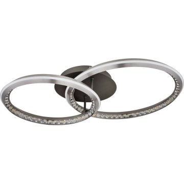 Globo - LED Stmívatelné stropní svítidlo LED/50W/230V 2700-6000K 50x75 cm + dálkové ovládání