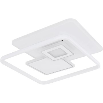 Globo - LED Stmívatelné stropní svítidlo LED/50W/230V 2700-6000K Wi-Fi Tuya 50,3x50,3 cm + dálkové ovládání