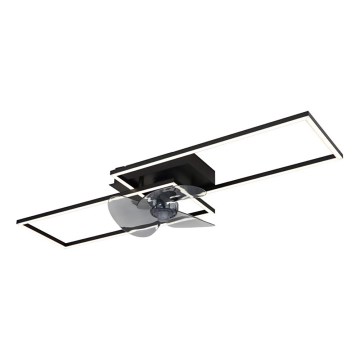 Globo - LED Stmívatelné stropní svítidlo s ventilátorem LED/38W/230V 3000-6500K + dálkové ovládání