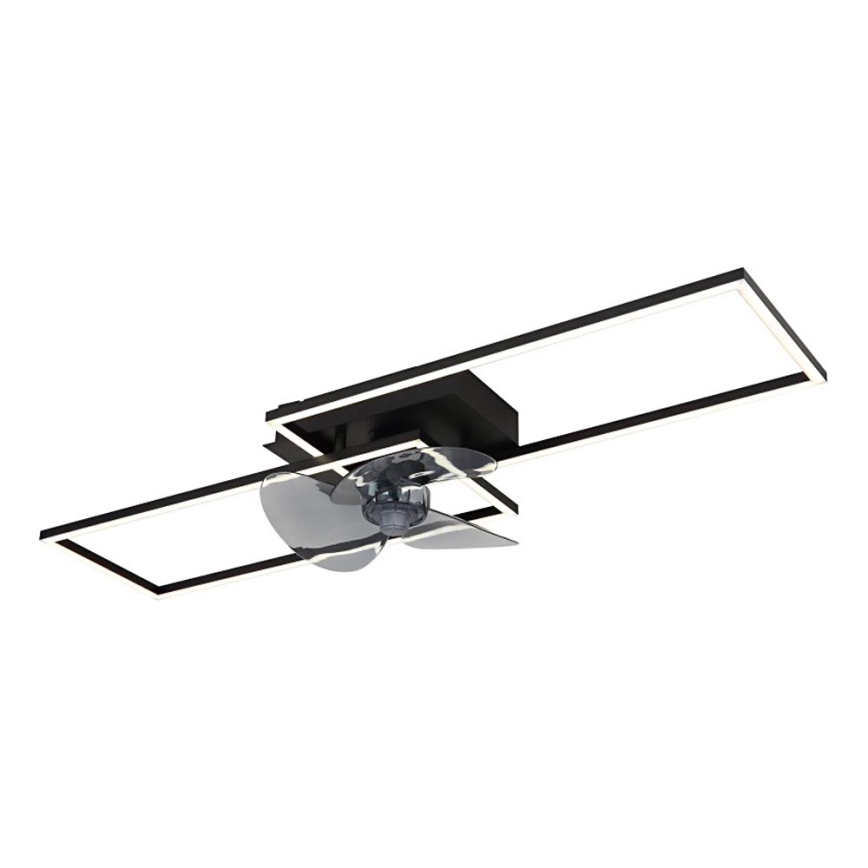 Globo - LED Stmívatelné stropní svítidlo s ventilátorem LED/38W/230V 3000-6500K + dálkové ovládání