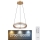 Globo - LED Stmívatelný křišťálový lustr na lanku LED/36W/230V 2700K-6000K + dálkové ovládání