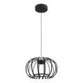 Globo - LED Stmívatelný lustr na lanku LED/40W/230V 3000K černá