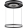 Globo - LED Stmívatelný lustr na lanku LED/54W/230V 2700-6500K pr. 60 cm černá + dálkové ovládání