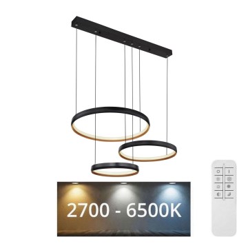 Globo - LED Stmívatelný lustr na lanku LED/55W/230V 2700-6000K + dálkové ovládání