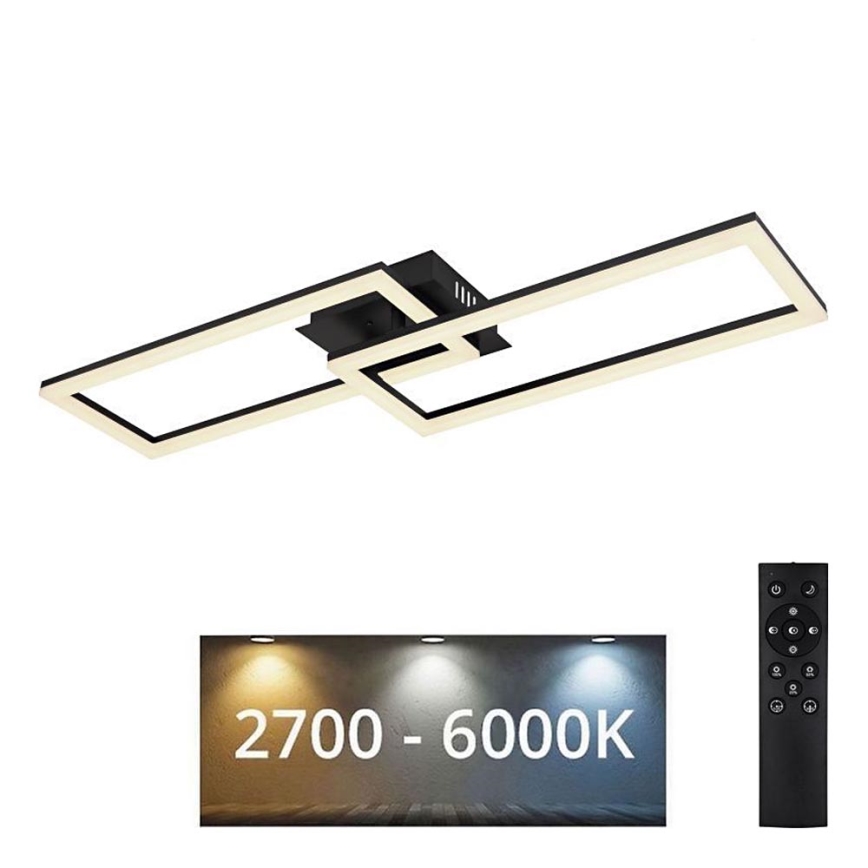 Globo - LED Stmívatelný přisazený lustr LED/24W/230V 2700-6000K + dálkové ovládání