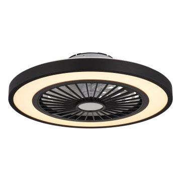 Globo - LED Stmívatelný stropní ventilátor LED/45W/230V 3000-6500K + dálkové ovládání