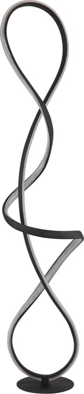 Globo - LED Stojací lampa LED/36W/230V černá
