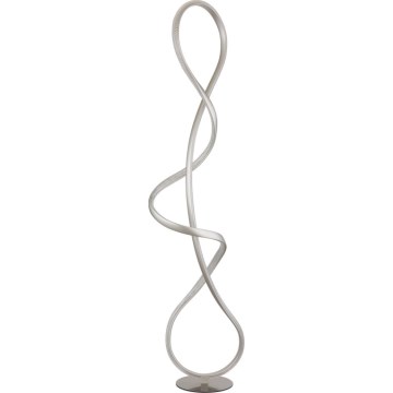 Globo - LED Stojací lampa LED/36W/230V matný chrom