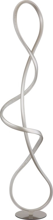 Globo - LED Stojací lampa LED/36W/230V matný chrom