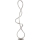 Globo - LED Stojací lampa LED/36W/230V matný chrom