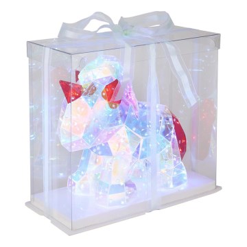 Globo - LED Stolní dekorace LED/3W/5V USB jednorožec