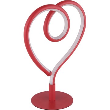 Globo - LED Stolní lampa LED/6W/230V červená