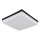 Globo - LED Stropní svítidlo LED/12W/230V 4000K 22x22 cm černá