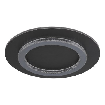 Globo - LED Stropní svítidlo LED/24W/230V 3000/4000/6500K pr. 35 cm antracit